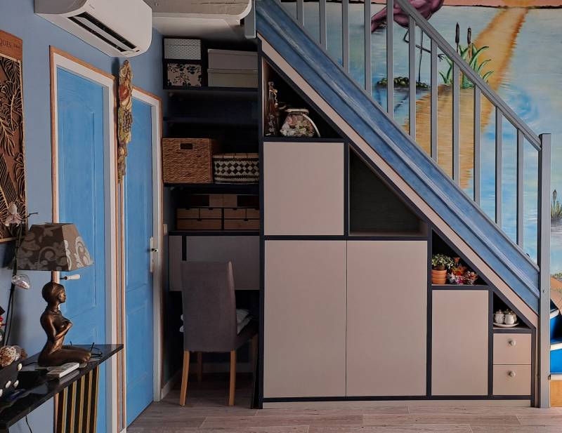 Réalisation Meuble Sous-Escalier Sur-Mesure