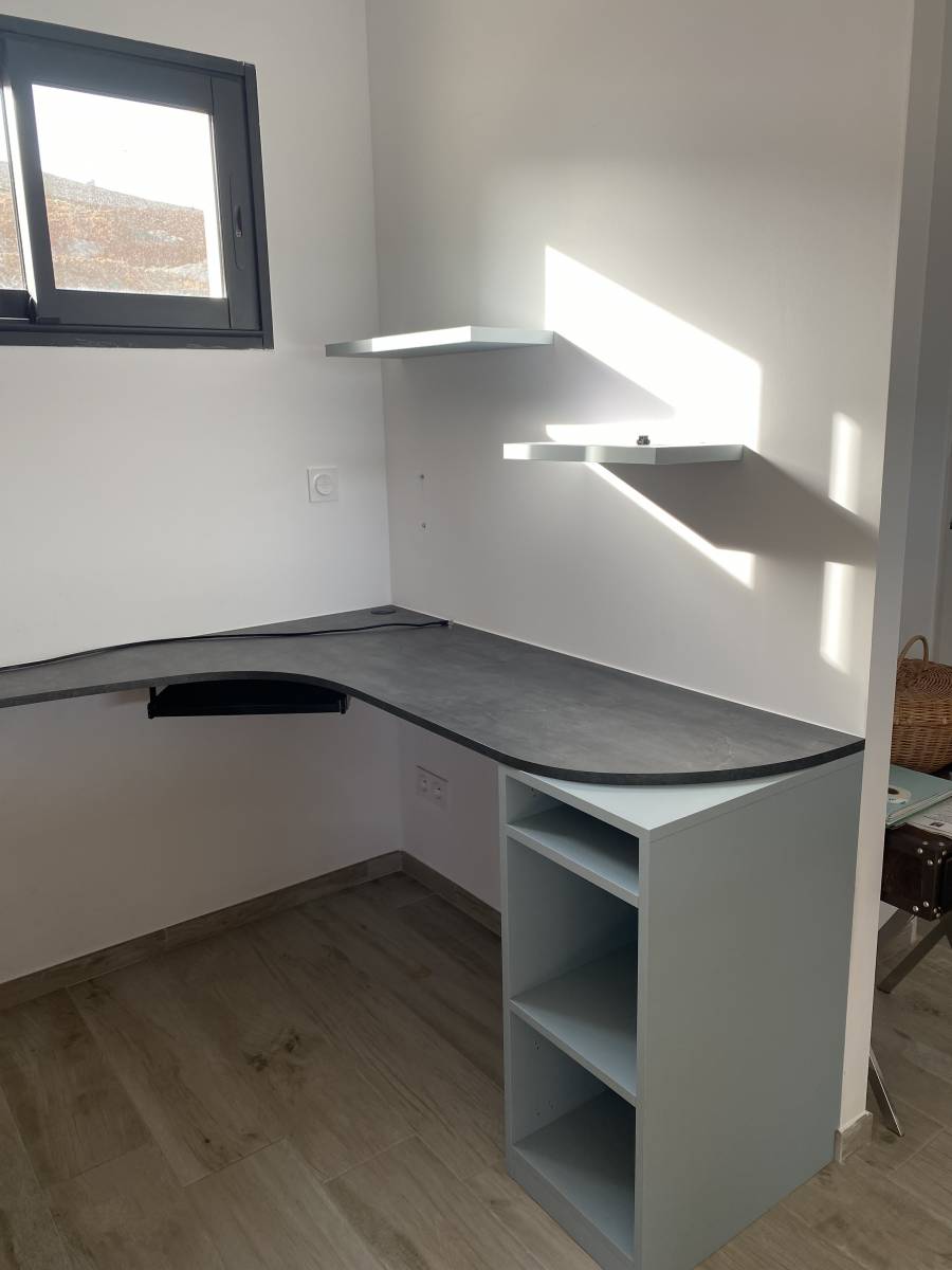 Création de formes sur un plateau en angle