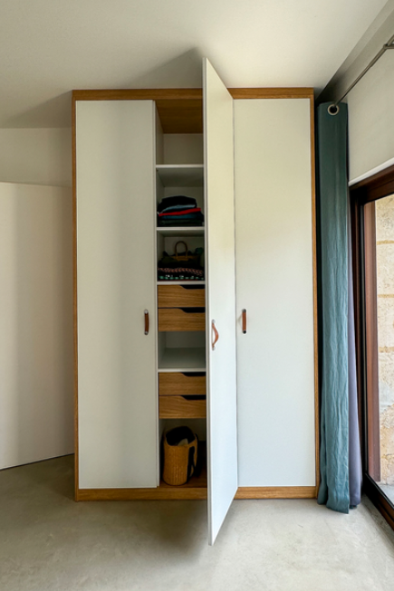 Portes battantes chambre 1