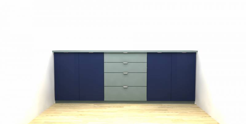 Commode portes fermés